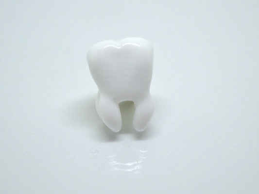 Glass tooth beads - Dentist gift- Teeth beads - Dentist beads funny - Halloween beads, Artisan lampwork, Handmade beads Teeth jewelry Human