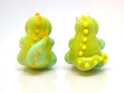 Green animals glass