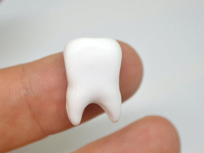 Glass tooth beads, Horizontal hole, Dentist gift, Human Teeth beads, Dentist beads funny, Handmade beads, Teeth jewelry, Teeth necklace