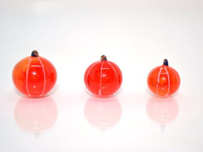 Glass currant beads, Orange lampwork berries, Glass berry, Lampwork currant, Artisan lampwork, Food glass beads, half-drilled beads