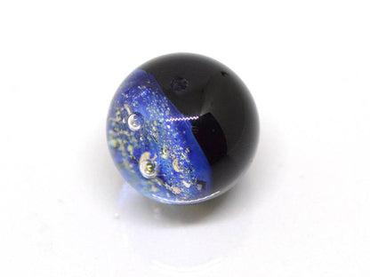 blue space beads galaxy jewelry diy project blue nebula necklace space jewelry artisan glass beads italian glass bead space inspire universe