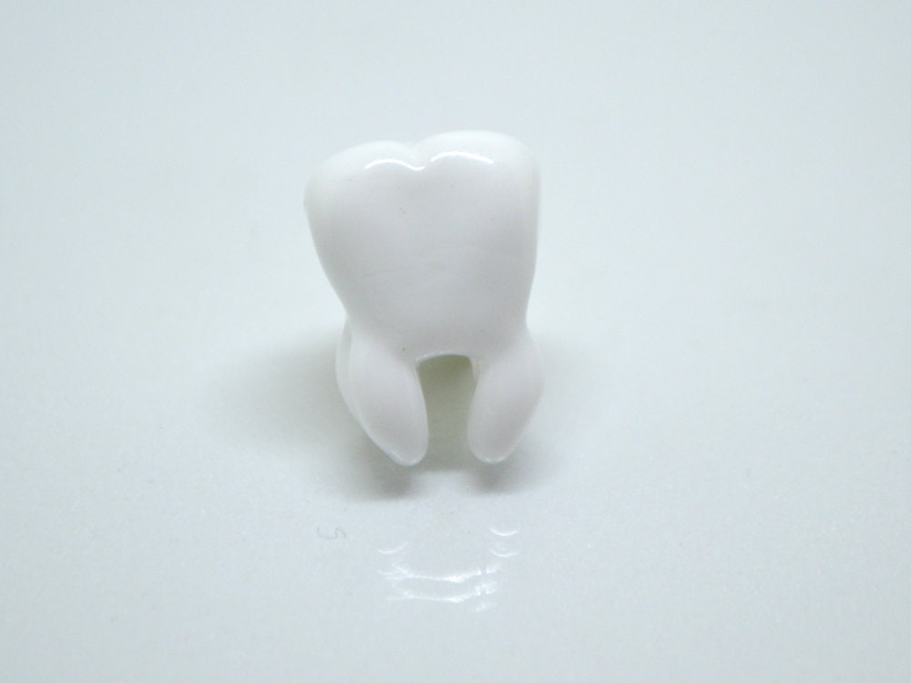 Glass tooth beads - Dentist gift- Teeth beads - Dentist beads funny - Halloween beads, Artisan lampwork, Handmade beads Teeth jewelry Human