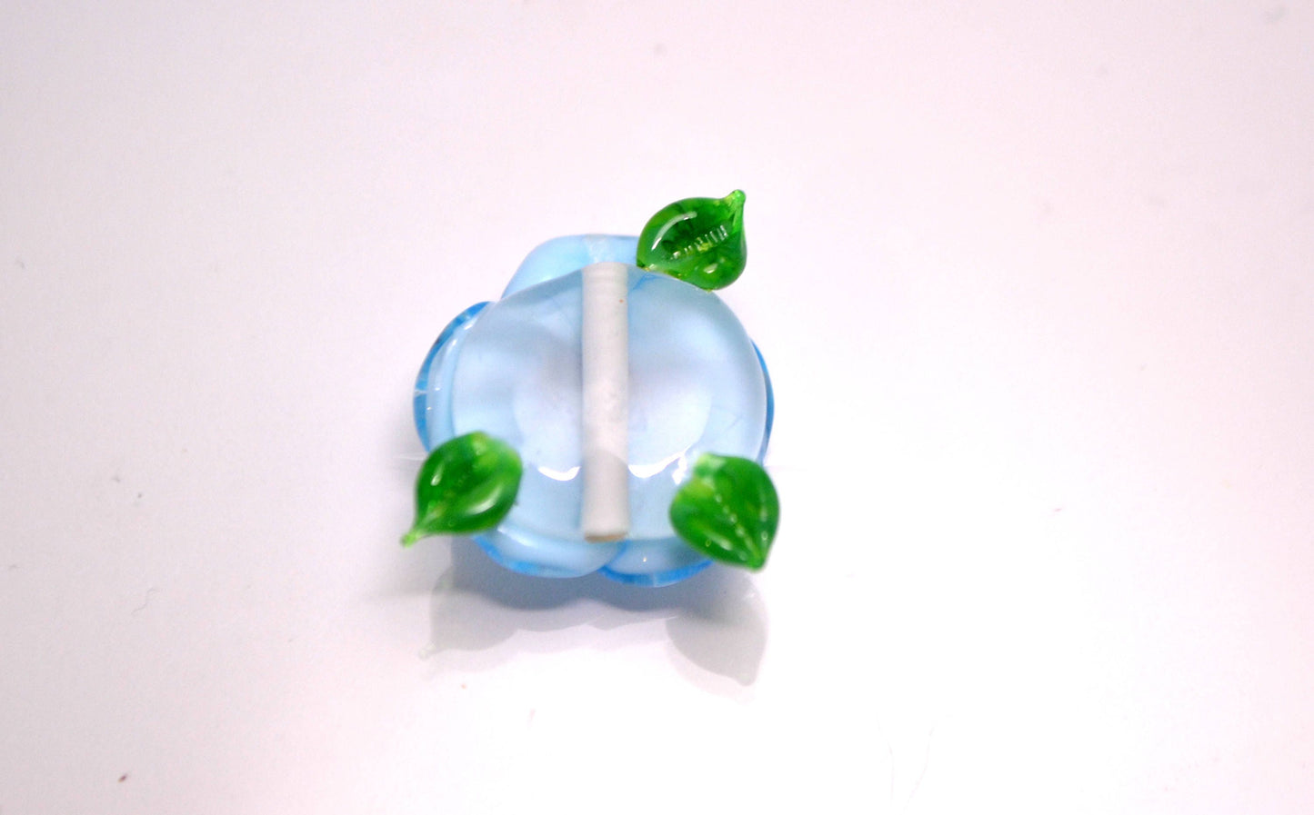 Making jewelry blue flower bead Lampwork glass violet jewelry summer blue jewelry flower jewelry Floral artisan lampwork pretty chic jewelry